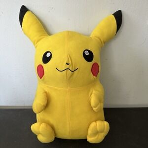 Pikachu Plush Large Jumbo 17" Pokemon 2018 Toy Factory Can Hang No Smell Or Rips